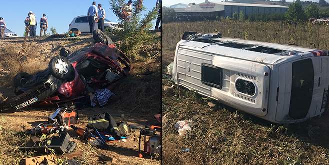Bursa’da feci kaza: 1’i çocuk 7 kişi hayatını kaybetti