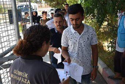 Suriyelilerin bayram sonrası Türkiye’ye dönüşleri başladı