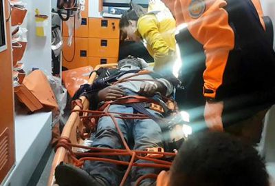 Gece yarısı operasyon, askeri helikopterle kurtarıldı