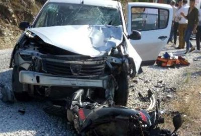 Bursa’da otomobille motosiklet çarpıştı: 2 ölü, 1 yaralı