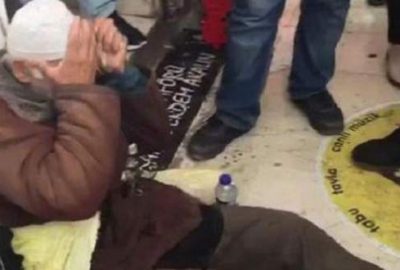 Belediye yaşlı adama ıhlamurlarını teslim edip, özür diledi