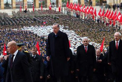 Erdoğan: Cumhuriyetimize hayat veren ruh dimdik ayaktadır