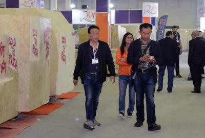 Mermer fuarına Uzakdoğu ilgisi