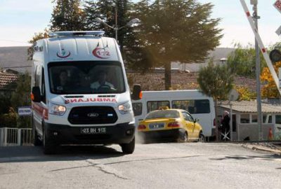 Koğuşu ateşe verdi, 11 kişi dumandan etkilendi