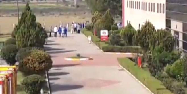 Tekstil fabrikasında doğalgaz sızıntısı: 37 işçi hastaneye kaldırıldı