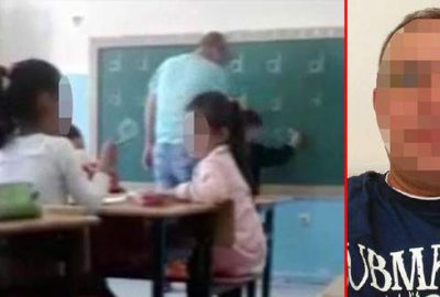 ‘D’ harfini yazamadığı için öğrencisini döven öğretmene gözaltı
