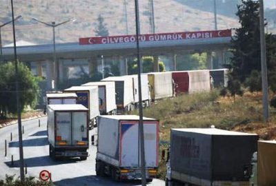 Cilvegözü Sınır Kapısı ticari TIR’lara açıldı