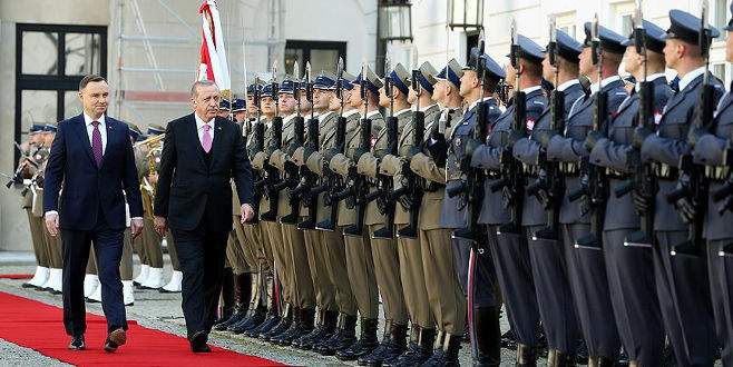 Cumhurbaşkanı Erdoğan Polonya’da