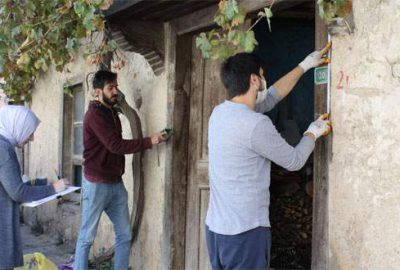 Mimarlık öğrencileri tarihi yaşatmak için çalışıyor