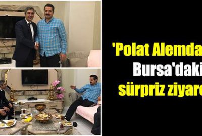 ‘Polat Alemdar’ın Bursa’daki sürpriz ziyareti!