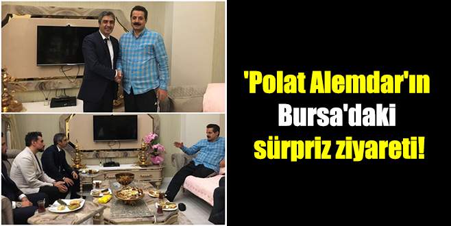 ‘Polat Alemdar’ın Bursa’daki sürpriz ziyareti!