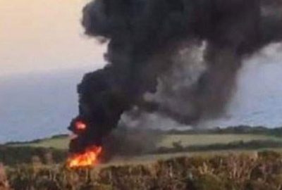 Kuzey Kore tatbikatından dönen ABD helikopteri düştü