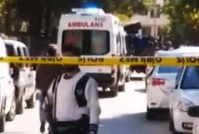Baskına giden polislere ateş açıldı