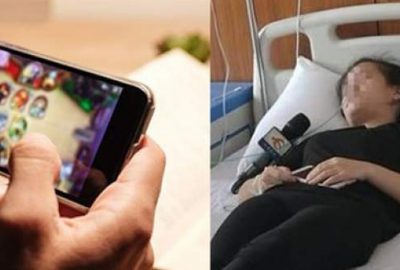 Gün boyu oyun oynayan kadın kör oldu!