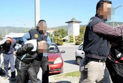 Teröristleri Lazkiye’den Muğla’ya getiren 3 gemi personeli yakalandı