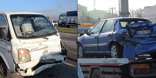Bursa’da trafik kazası: 9 yaralı
