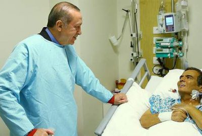 Erdoğan’dan Süleymanoğlu’na ziyaret