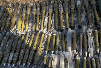 Diyarbakır’da 105 roketatar mühimmatı ele geçirildi