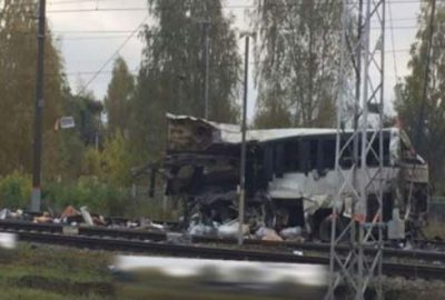 Rusya’da tren-otobüs çarpışması: En az 19 ölü