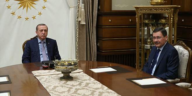 Erdoğan, Melih Gökçek ile görüştü