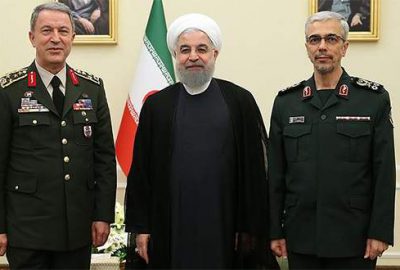 Orgeneral Akar, İran Cumhurbaşkanı Ruhani tarafından kabul edildi