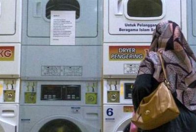 Bu da Müslüman çamaşırhanesi