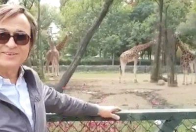 Konser öncesi Bursa Zoo’ya renkli ziyaret