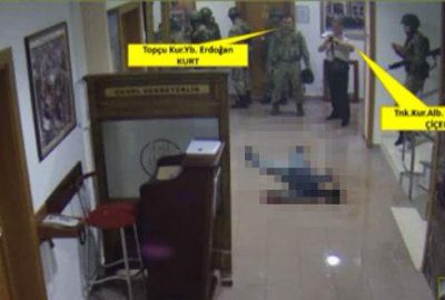 Darbeciler şehit ettikleri vatandaşın fotoğrafını çekmiş