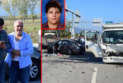 Bursa’da kamyonet ile otomobil çarpıştı: 1 ölü