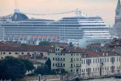 Venedik’e gemilerin girişi yasaklandı