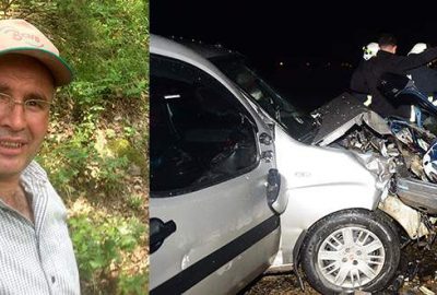 Bursa’daki kazada ağır yaralanan sürücü kurtarılamadı