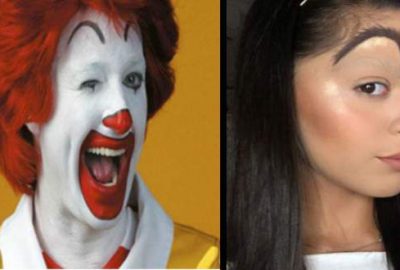 Kaşlarda yeni ilham: Ronald McDonald