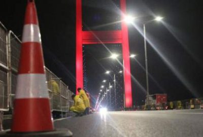 15 Temmuz Şehitler Köprüsü trafiğe kapatıldı