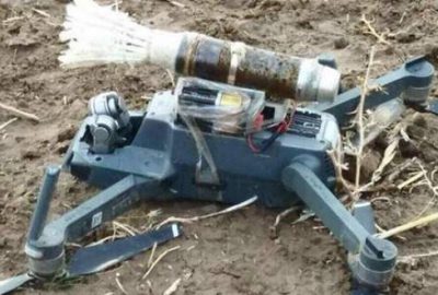 PKK’nın bomba yüklü ‘drone’u ele geçirildi