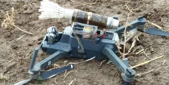 PKK’nın bomba yüklü ‘drone’u ele geçirildi