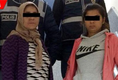 Babasını öldürmüştü, annesiyle birlikte tutuklandı