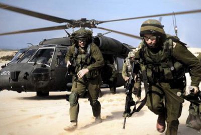 Gazze sınırında tatbikat