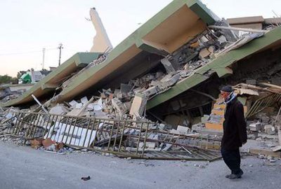 Yıkım gün ağarınca ortaya çıktı