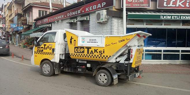Çöp sorununa Çöp Taksi ile çözüm