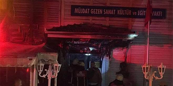 Müjdat Gezen Sanat Merkezi’ni kundaklayan kişinin cezası belli oldu