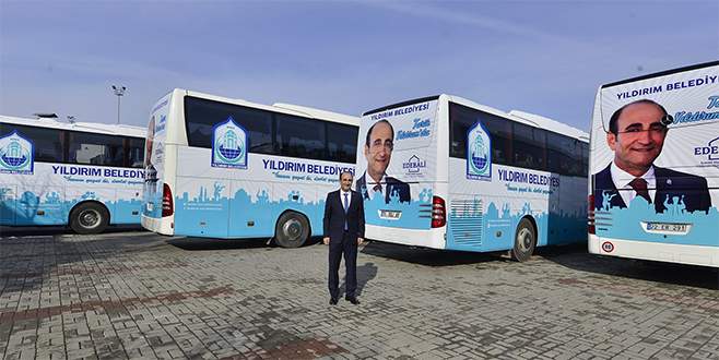 Yıldırım Belediyesi’nden ulaşım desteği