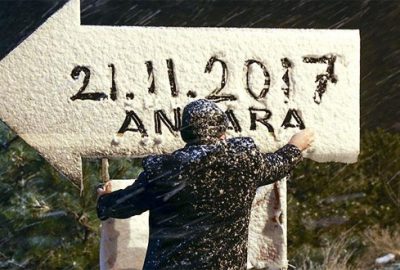 Başkent’e mevsimin ilk karı yağdı