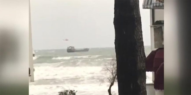 Bartın açıklarında Rus gemisi sürüklendi