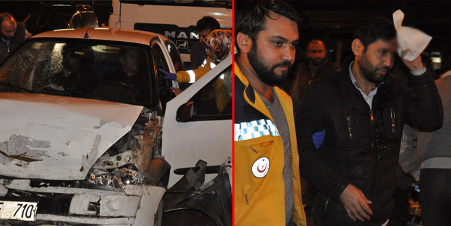 Bursa’da zincirleme kaza: 2 yaralı