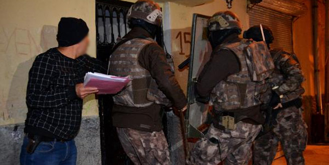 Bursa dahil 6 ilde terör operasyonu