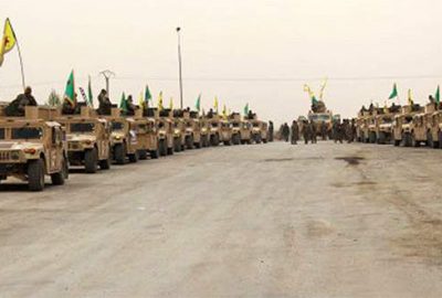 ABD tanklarıyla Afrin’de şov