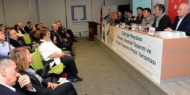 Çekirge Meydan Projesi akademisyenlerle buluştu