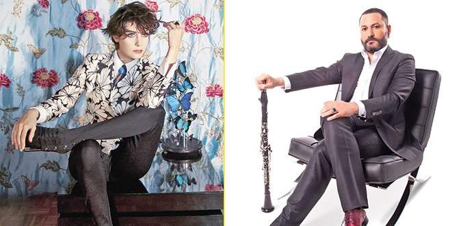 Fransız sopranoyla Türk klarnetçi aynı sahnede