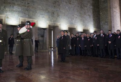 81 ilden gelen öğretmenler Anıtkabir’de