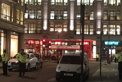 Londra’da metro istasyonunda hareketlilik